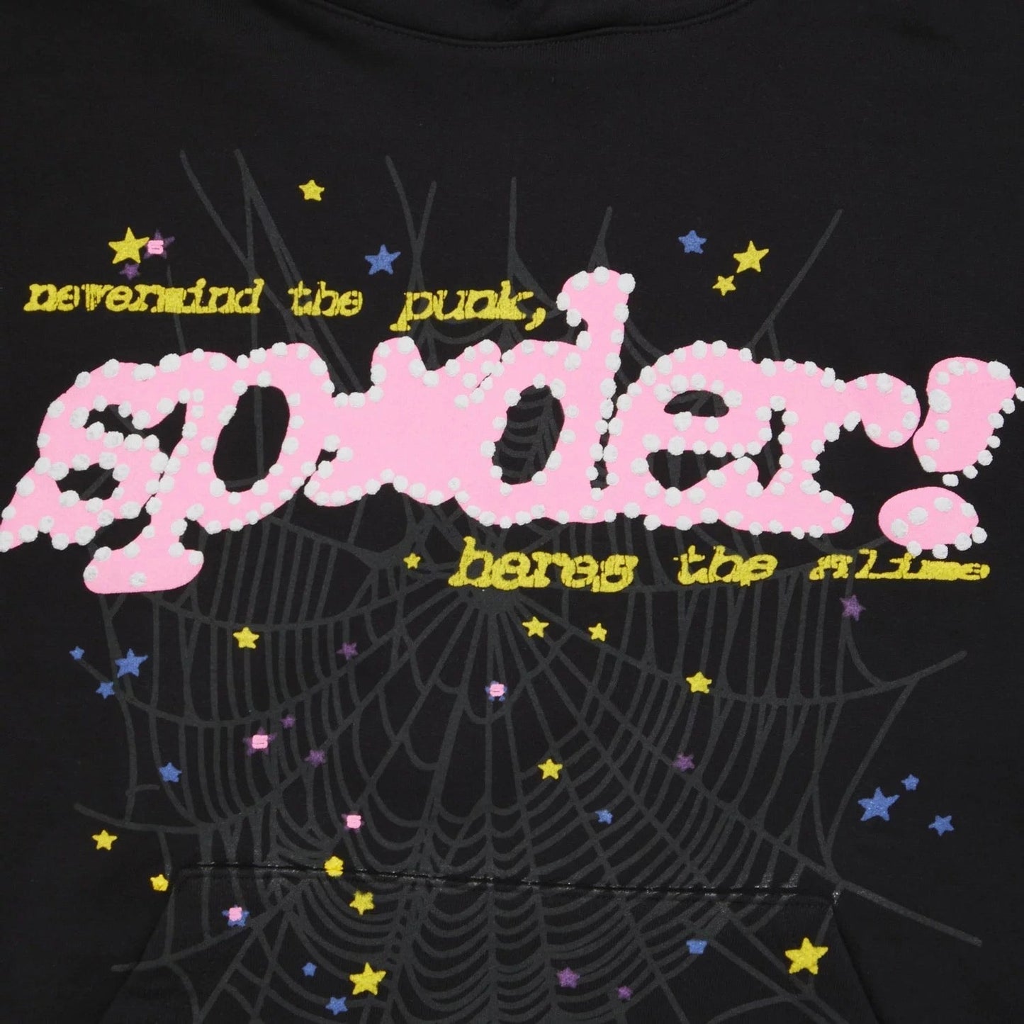 "SP5DER" con cappuccio