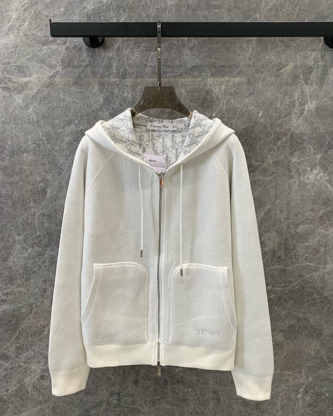 "DIO" con zip REVERSIBILE